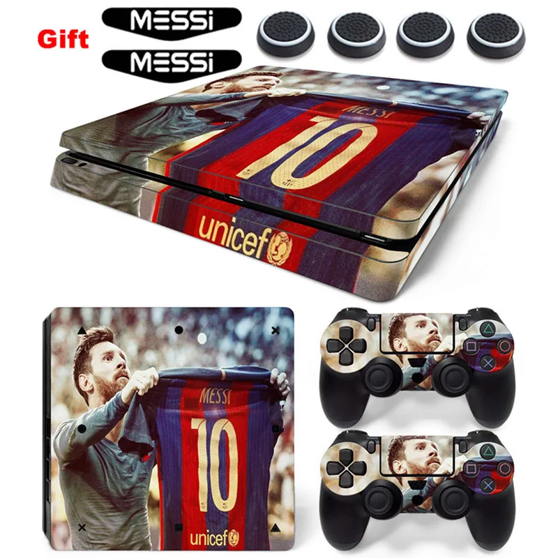 

Cool Vinyl Sticker Decal For Sony Playstation 4 PS4 Slim Controller & Console Protector Skin & Light Bar Sticker & Silicone Caps