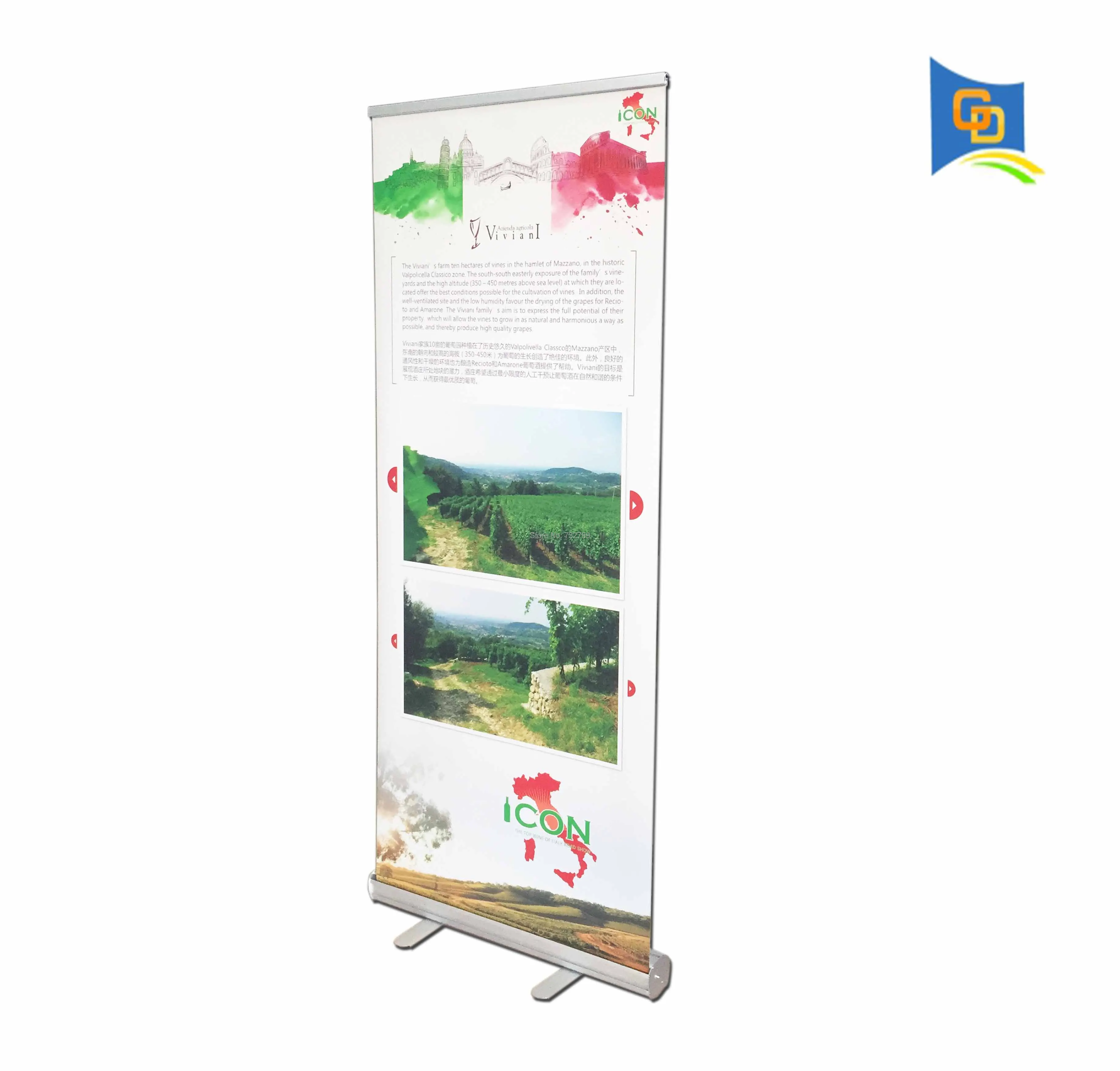 

Suprise!85*200cm Wholesale 8pcs/ctn Retractable Advertising Roll up Banner Stand (only frame)