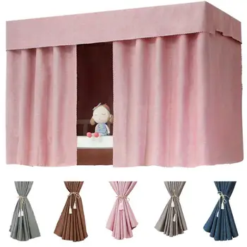 

5Types Bunk Beds Shade Cloth Curtain Bed Mantle Mosquito Net Student Dormitory Thickened Bed Nets Shading Cloth Bed Curtain