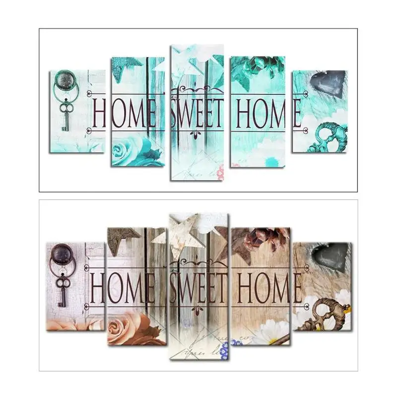 

Sweet Home 5D DIY Full Diamond Painting Muti-picture Combination Craft Cross Stitch Kit Home Decorative Art Wall Decor