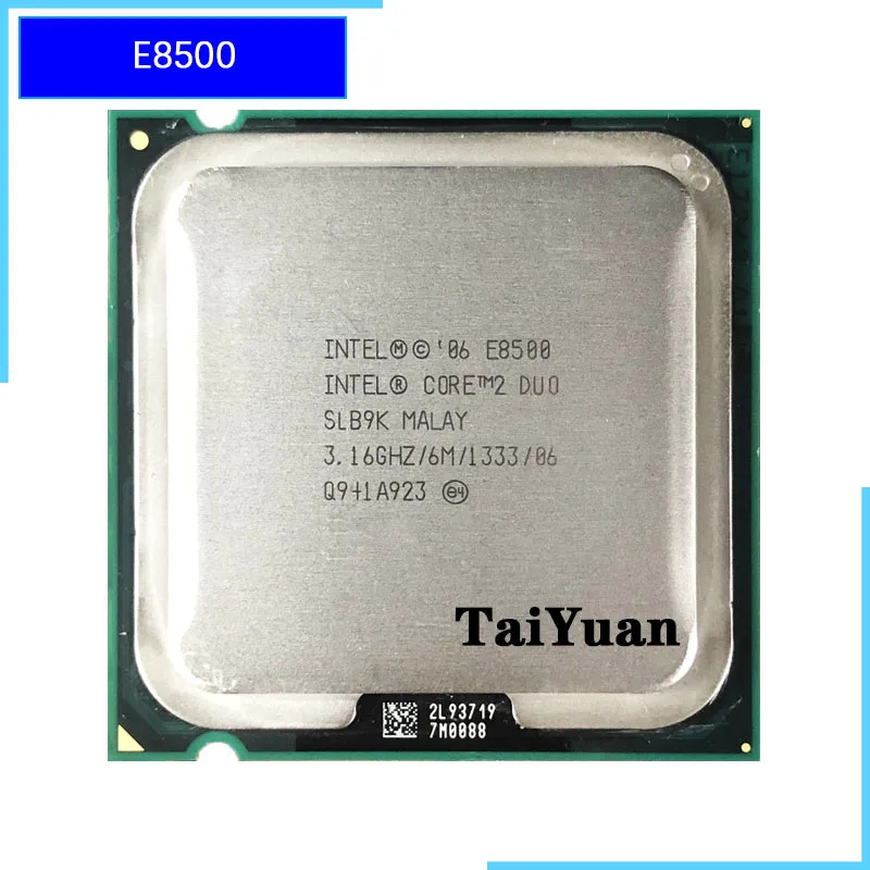 Двухъядерный процессор Intel Core 2 Duo E8500 3,1 ГГц 6M 65W 1333 LGA 775