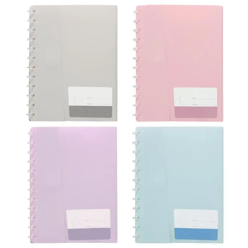 

New Folder A4 Multi Layer Pocket Transparent Plastic Folder Office School Supplies Storage Organizer Information Bookle