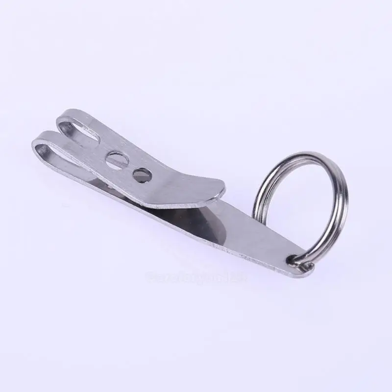 2 Pcs EDC حقيبة تعليق كليب مع مفتاح حلقة حلقة تسلق الفولاذ المقاوم للصدأ في الهواء الطلق سريعة رابط أداة تسلق التخييم اكسسوارات #5 2 Pcs EDC حقيبة تعليق كليب مع مفتاح حلقة حلقة تسلق الفولاذ المقاوم للصدأ في الهواء الطلق سريعة رابط أداة تسلق التخييم اكسسوارات #5