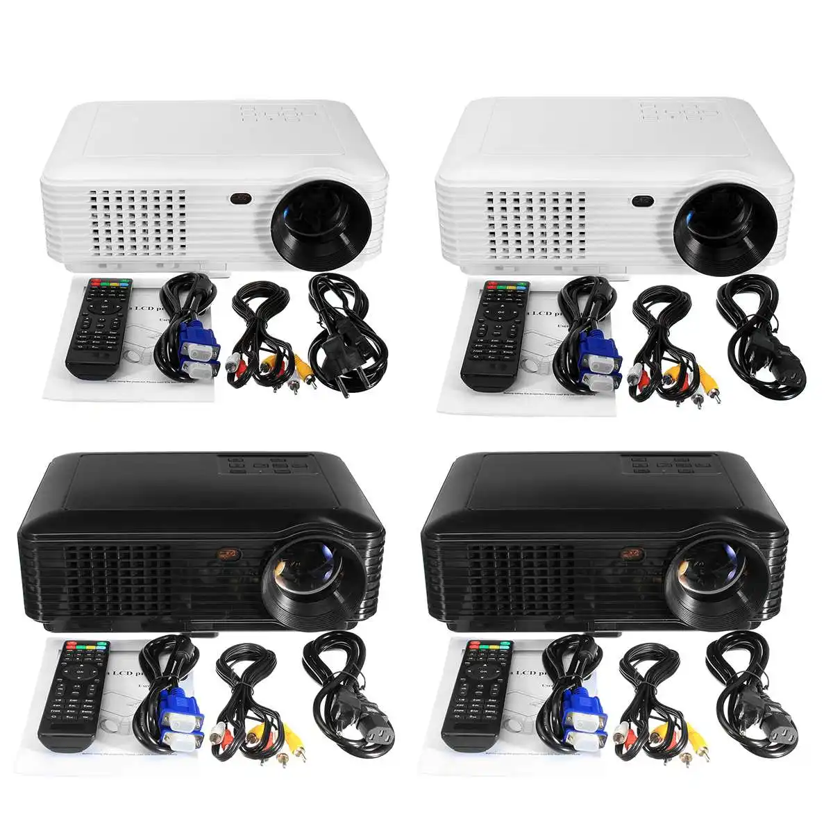 SV-226 WiFi Version Mini Portable Projector LED light 1080P Home Theater Beamer Proyector Support SD HDMI USB
