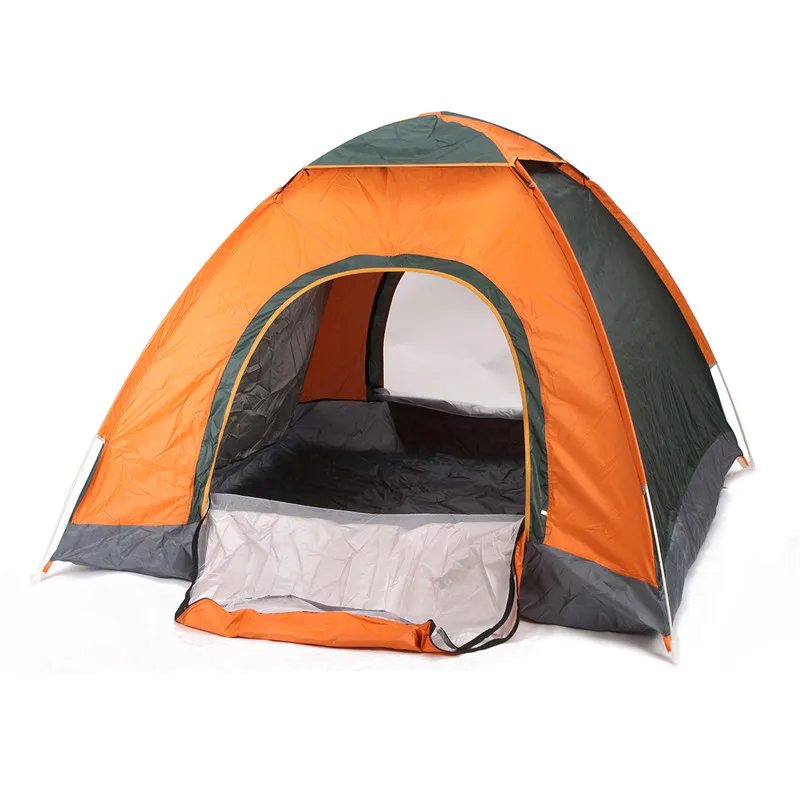 

Hot 3-4 Persons Camping Tent Beach Sunshade Waterproof Foldable Anti-UV Sun Shelter Quick Automatic Open Travel Hiking te