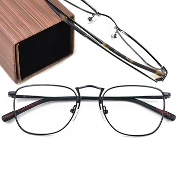 

Coyee Men Glasses Frames Ultralight Big Eyeglasses Frames Brand Optical Spectacles Handmade Alloy Full Rim Women Myopia Eyewear