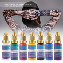 12 мл натуральные чернила для татуажа растений долговечные краски для тела пигмент Полупостоянный макияж чернила пигмент чернила для микроблейдинга бровей поставки