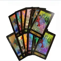 Настольная игра "Вайт-Таро" 78 шт./компл. Shine Tarot Cards игра китайский/английский издание настольная игра, карты Таро для семьи/друзей