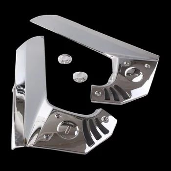 

2PCS ABS Fairing Frame Covers For Honda Goldwing GL1800 2001-2011 Chrome Motorcycle Accessories