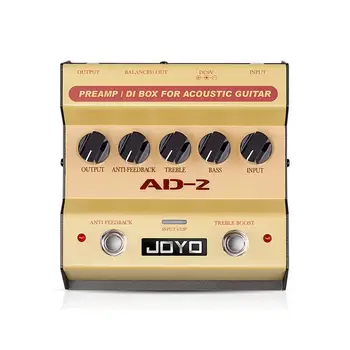 

1pcs AD-2DI Box Folk Electric Guitar Speaker Single Balance Effector With Cable Classic Distortion Tones