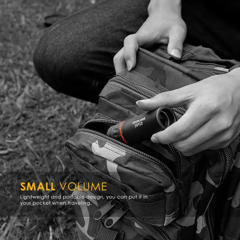 High Definition 30X25 Monocular Telescope Waterproof Mini Portable Military Zoom 7X Scope For Outdoor Travel Hunting Camping High Definition 30X25 Monocular Telescope Waterproof Mini Portable Military Zoom 7X Scope For Outdoor Travel Hunting Camping