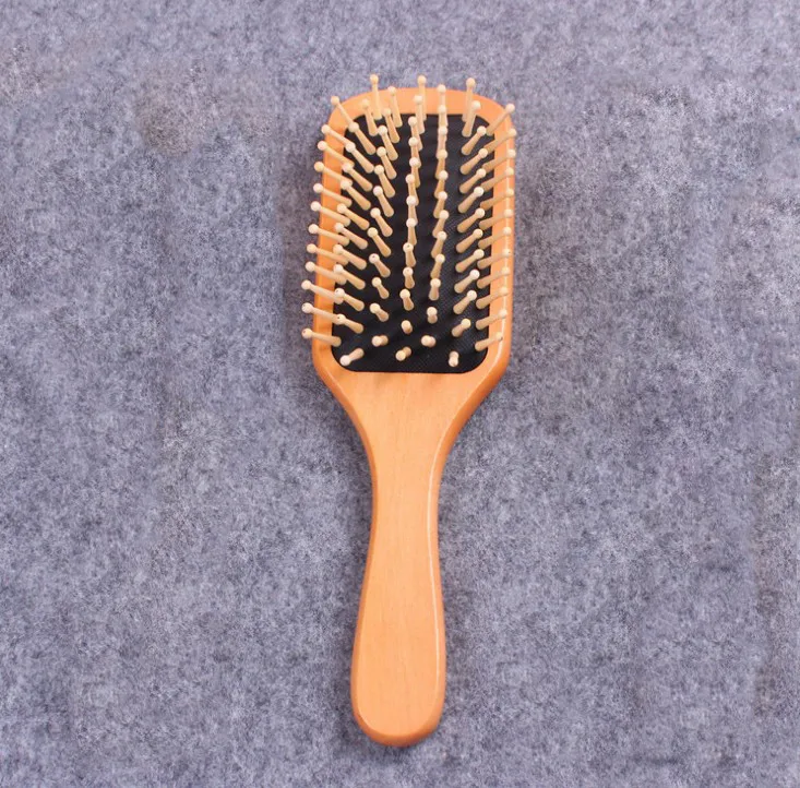 Natural Wood Paddle Brush Wooden Hair Care Spa Massage Comb Anti-static Comb Hair Styling Tool Natural Wood Paddle Brush Wooden Hair Care Spa Massage Comb Anti-static Comb Hair Styling Tool