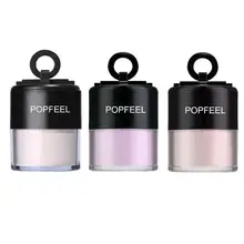 POPFEEL контроль масла длительная свободная фиксирующая пудра для лица консилер отделка свободная фиксирующая пудра полупрозрачная основа макияж