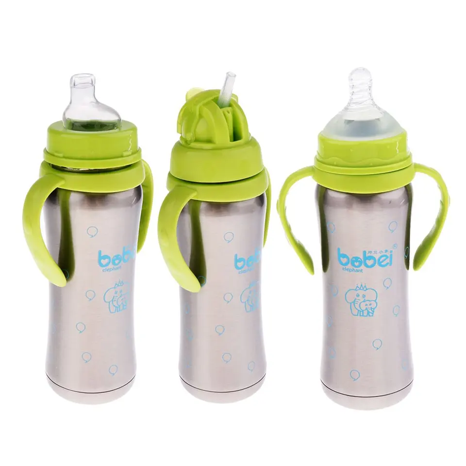baby milk bottle steel