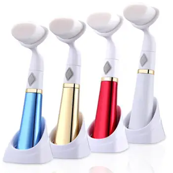 

BellyLady Electric Facial Cleaning Brush Waterproof Vibrating Fiber Brush for Cleaning Deep Pore & Removing Blackheads Acne
