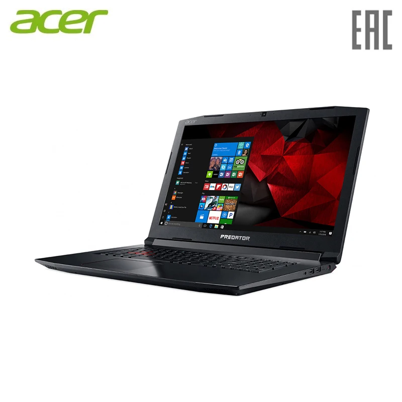 

Ноутбук Acer Helios 300 PH317-52-58TJ Intel Core i5-8300H/16GB/1TB+128GB SSD/No ODD/17.3" FHD IPS/GTX 1050Ti 4GB/WiFi+BT/Win 10 Home/Black (NH.Q3EER.008)