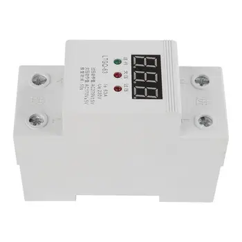 

230V AC Automatic Reconnect Voltage Protector Undervoltage Relay 2P/63A Digital Voltage Relay