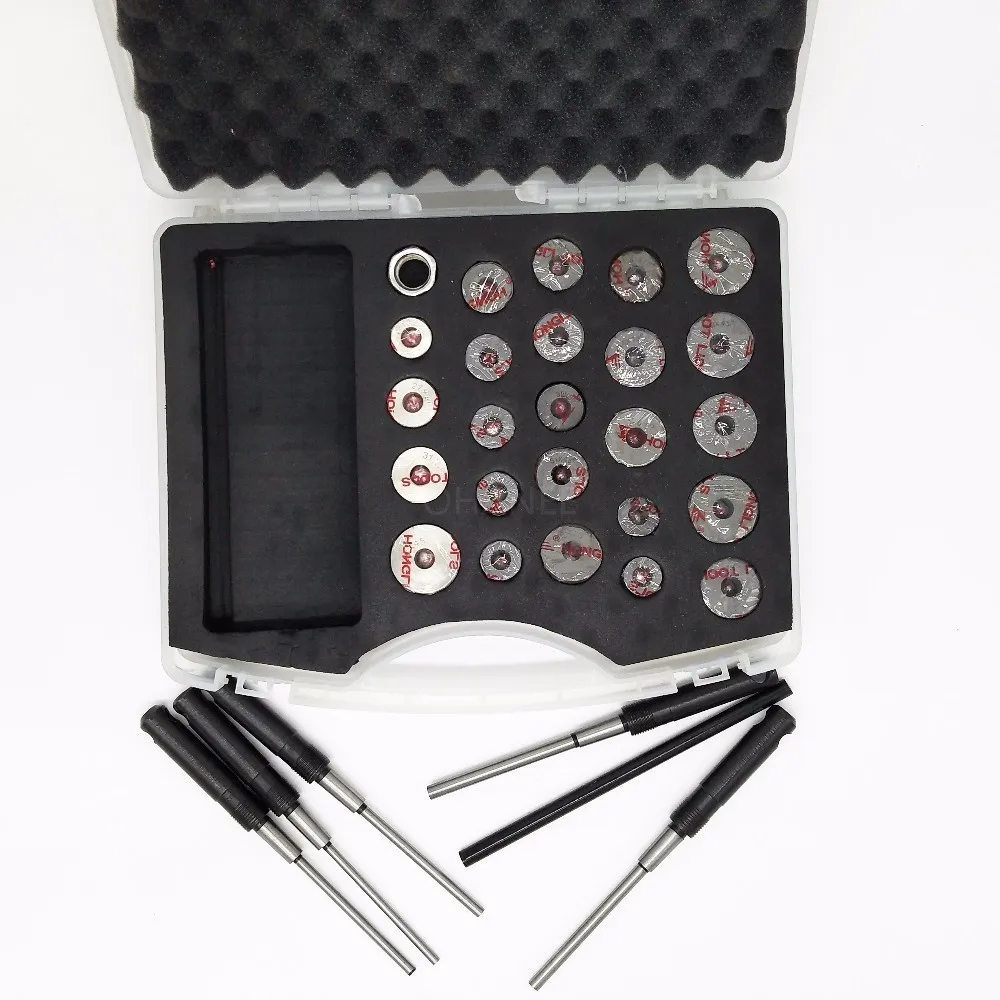 OHANEE valve seat cutter reamer 31pcs/lot 22 to 38mm valve tool High