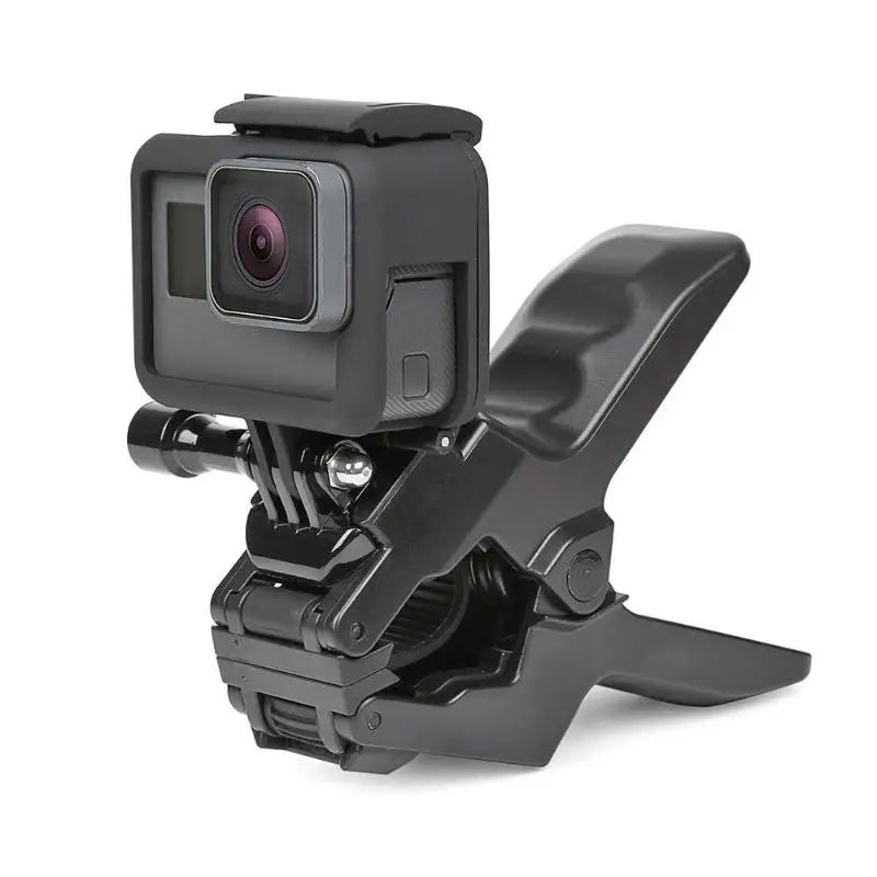 24 см гусиная шея Регулировка Челюсти Гибкий зажим Крепление для GoPro Hero 7 6 5 4 Session