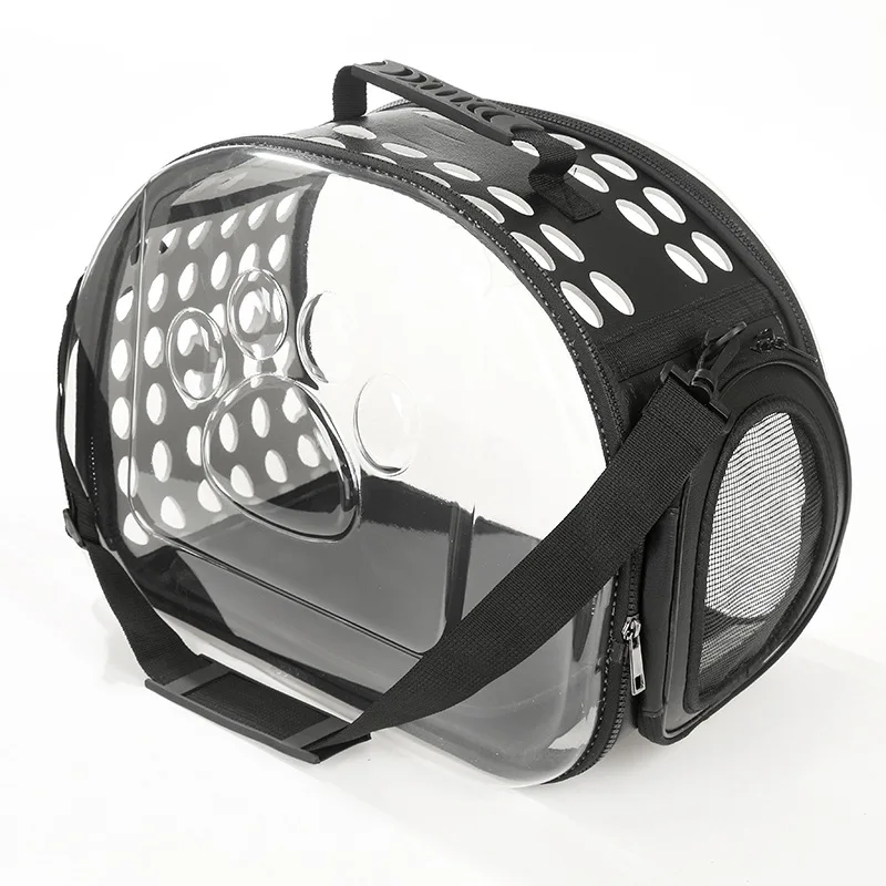 

Pets Go Out Travel Portable Transparent The Cat And Dog Backpack Foldable Ventilation Messenger Portable Cat Package Articles