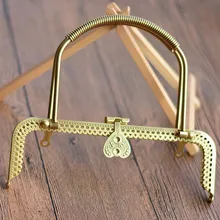 3 шт. DIY кошелек 18 см/20 см портативный элегантный квадратный металлический кошелек рамка Ручка для сумки шитье ремесло портной канализационный