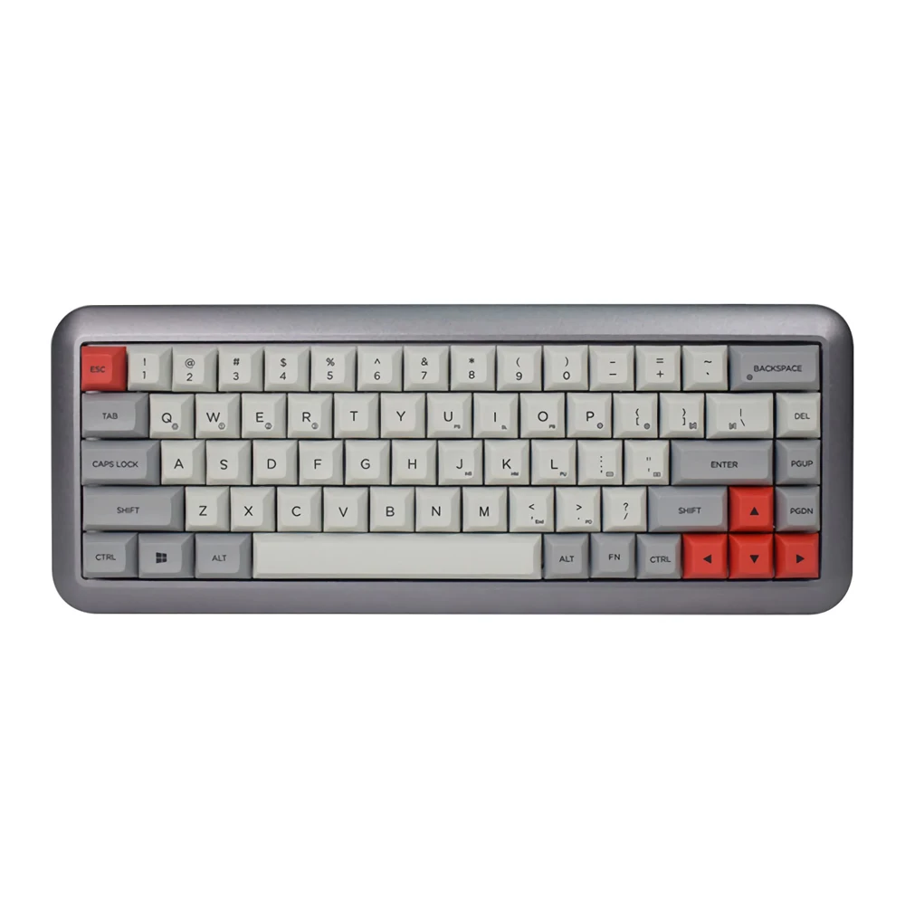 GK68 68 клавишный переключатель Gateron DSA профиль краситель sub PBT Keycaps горячее