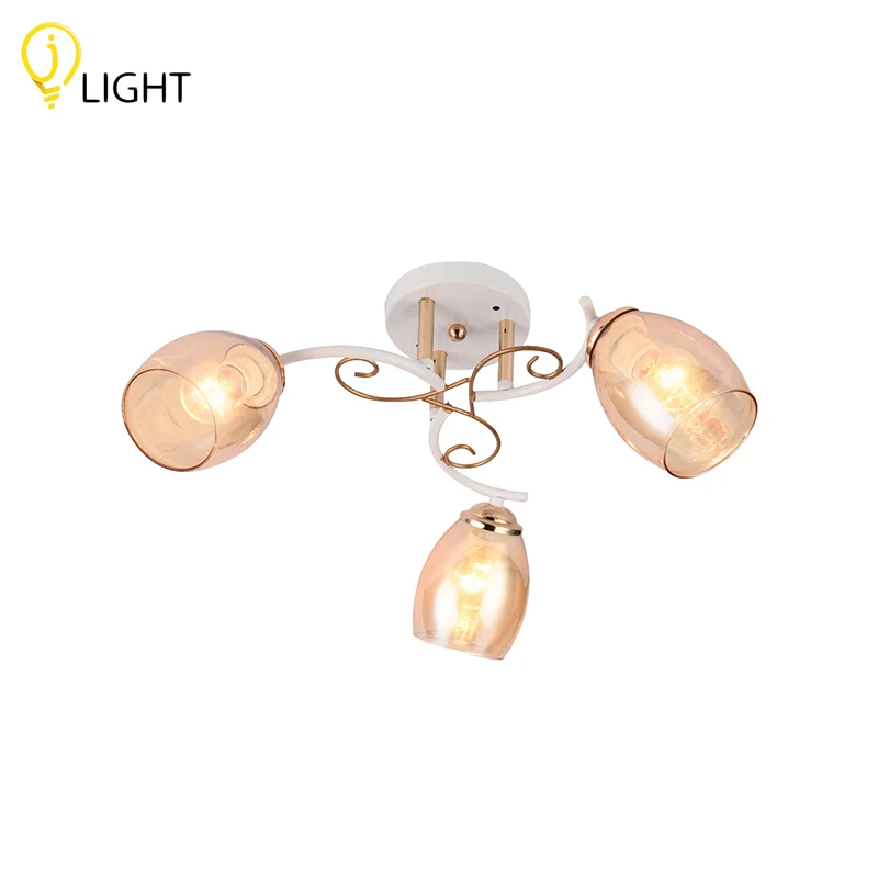 BUG Люстра J-LIGHT LOSSY 1116/3C белый/золотой | Лампы и освещение