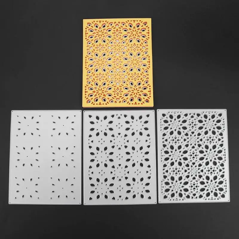 3pcs Metal Cutting Dies Set Embossing Scrapbooking DIY Craft Photo Album Stamp Paper Card Making Gift Stencils Frame Suppliers