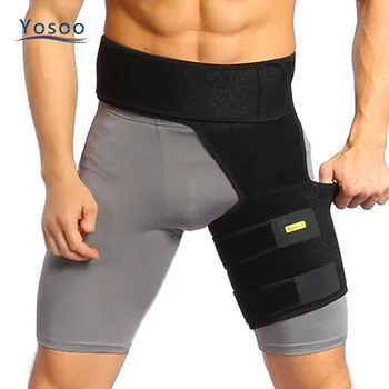 

Adjustable Groin Support Wrap Hip Joint Support Waist Groin Sacrum Pain Relief Strain Arthritis Hip Thigh Brace Protector
