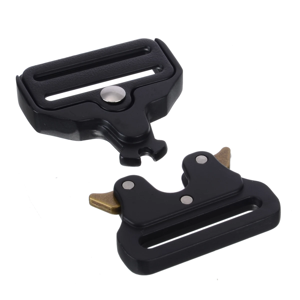 

1pc Webbing Bag Strap Metal Buckles Side Quick Release Buckle Shackle Belt Clip Clasp For DIY Bags Clothes Accessories