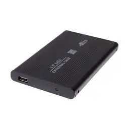 2,5 дюймов USB 2,0 внешний корпус hdd 3 ТБ 480 mbps высокое Скорость Алюминий жесткий диск HDD корпус для 2,5 "жесткого диска SATA