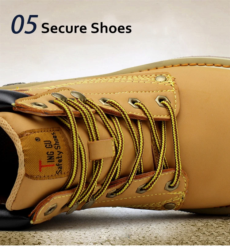 YD-EVER мужские желтые защитные ботинки со стальным носком рабочая обувь S5P уличные защитные кроссовки SRC Нескользящие антистатические проколы 37-45
