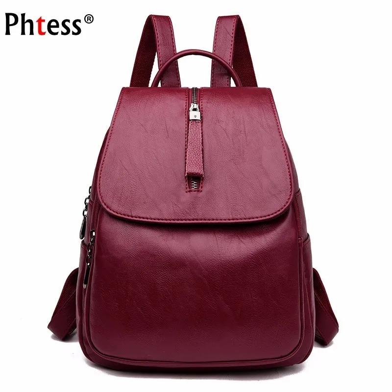 

2019 Women Backpacks Sac A Dos Ladies Bagpack Female Back Pack Preppy Style Luxury Designer Travel Large Capacity Casual Daypack