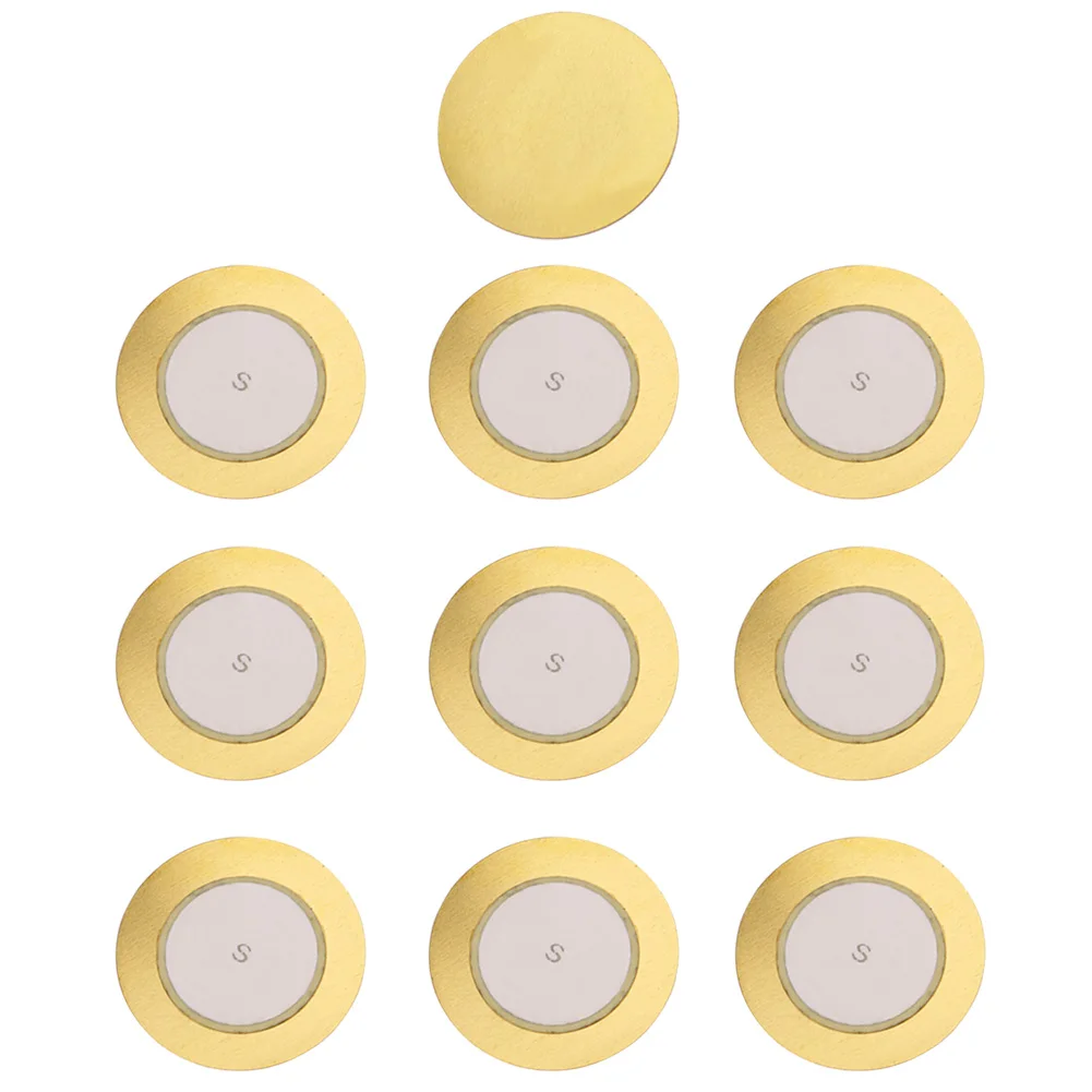 5 35mm Piezo Elements Sounder Sensor Trigger Drum Disc