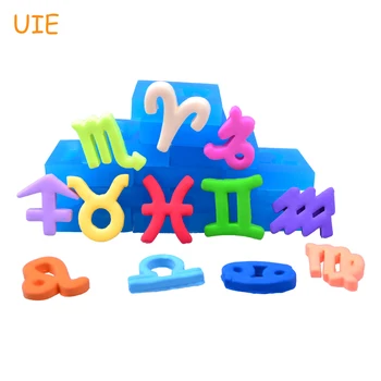 

PYL506U-PYL517U 1 SET 12PCS The Zodiac Constellations' names Silicone Mold - 12 Signs of Zodiacal, The Stars of the Zodiac Mold
