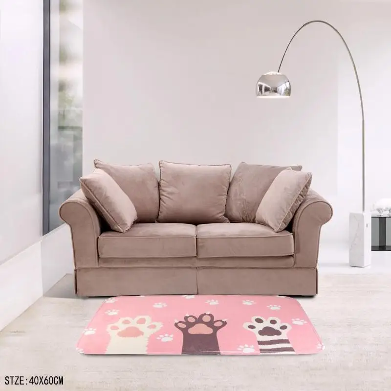 40*60 см с мультяшным принтом Нескользящие водопоглощающие Коврики для пола ковры для ванной коврики для гостиной не токсичная Подушка домашний текстиль