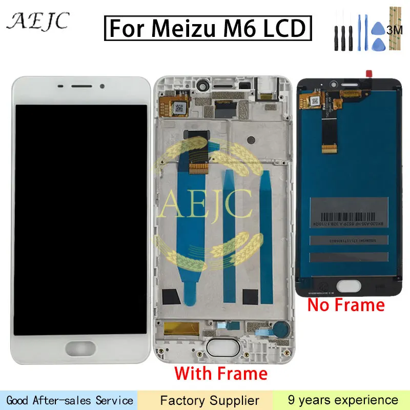 

5.2" For Meizu For Meilan M6 M711H M711M M711Q LCD Screen Touch Panel Display Digitizer Assembly For Meilan M6 LCD Display