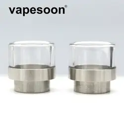 Vapesoon 810 стеклянный капельный наконечник из нержавеющей стали капельный наконечник для электронных сигарет мундштук для Vape RBA бак