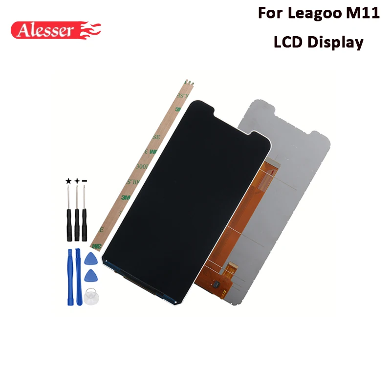 

Alesser For Leagoo M11 LCD Display And Touch Screen Perfect Replacement For Leagoo M11 Phone Accessories +Tools +Film