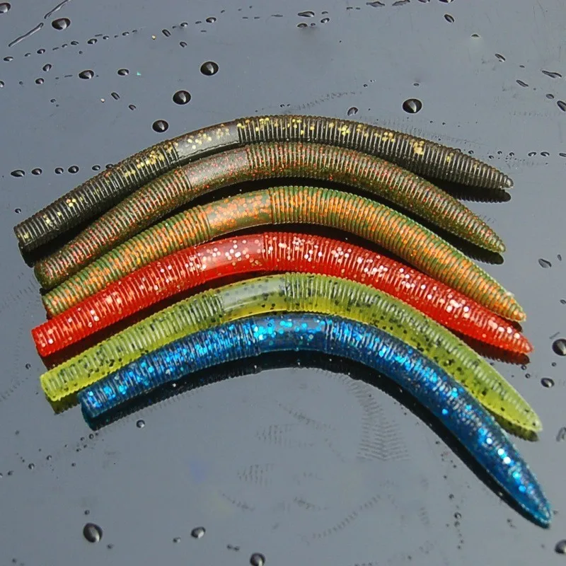 

14cm 8.5g Senko Worm Fishing Lure For Neko Rig Wacky Rig Soft Silicone Gemany Material Tough Soft Plastic Swim Bait