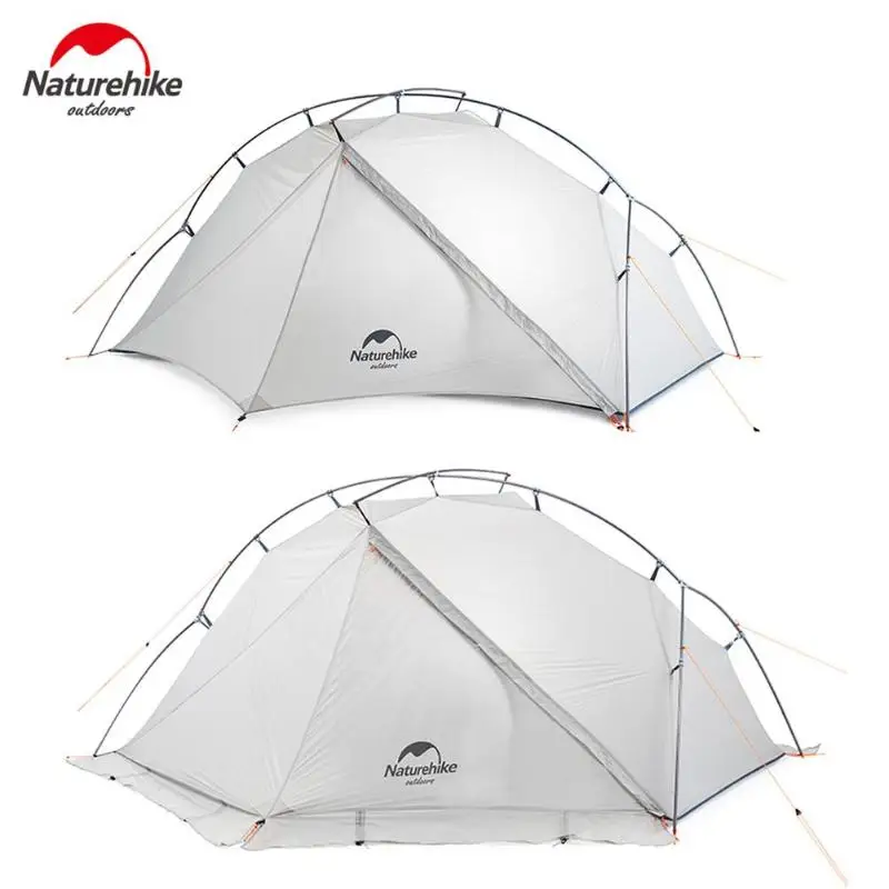 

4 seasons Outdoor Portable Double-layer Camping Tent Camouflage for 1 Person Lightweight Waterproof PU8000mm
