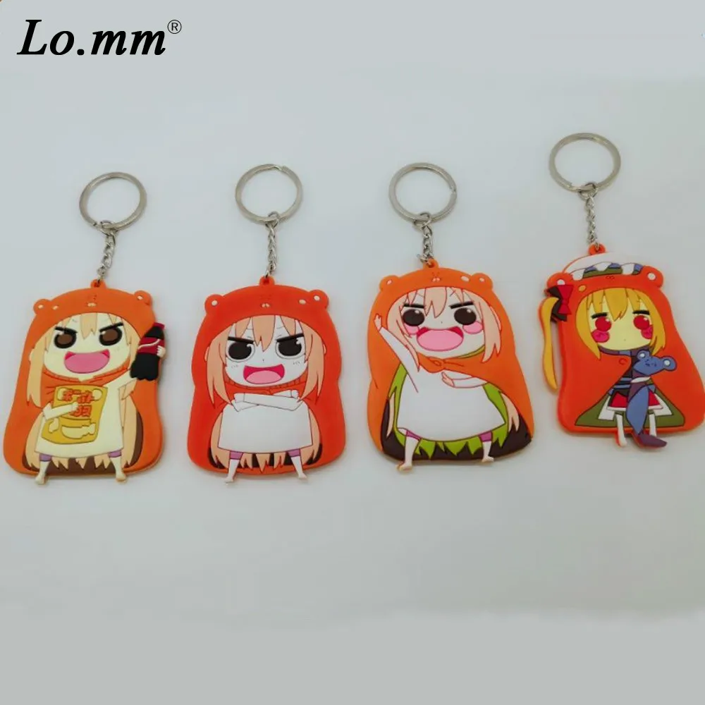 Гимуто! Umaru chan cos двойной пвх брелок японское аниме оранжевый Doma key chian для мужчин и