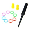 2Pcs/Set High Quality Oscilloscope Probe 100MHz Oscilloscope Scope Analyzer Clip Probe Test Leads Measure Accessories ► Photo 2/6
