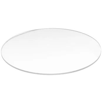 

HLZS-Transparent 3mm thick Mirror Acrylic round Disc