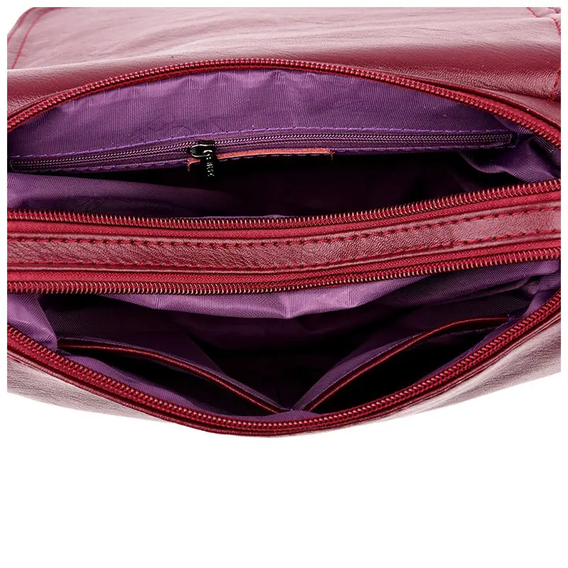 DIZHIGE Luxury Handbags Women Bags Leather Designer High Quality Female Vintage Crossbody Bags For Women Shoulder Flap Bags Sac
