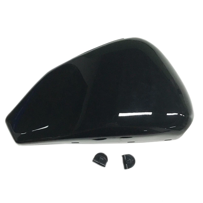 Черная мотоциклетная Левая крышка батареи для Harley Sportster Xl Iron 883 1200 48 72 2014 2017 2016 2015| |