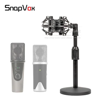 

Desktop Spider Shock Mount Microphone Suspension Holder Clip For Apogee Mic + Mic+ Plus 96K 96 K USB Recording Bracket Mic Stand