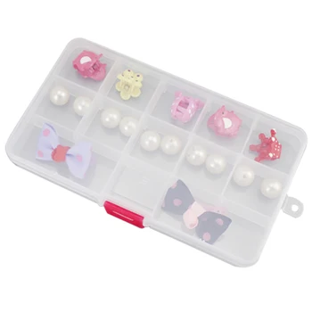

Packaging Box 15 Grids DIY Tools Portable Practical Electronic Components Screw Removable Storage Screw Jewelry Tool Case