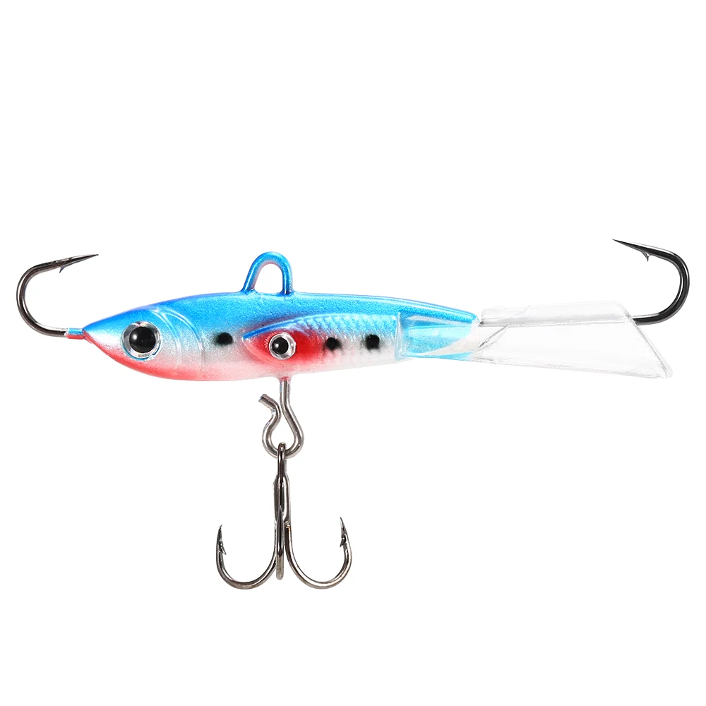 1 PCS 10g / 20g Artificial Hard Bait Ice Fishing Jigs Bionic Fishing