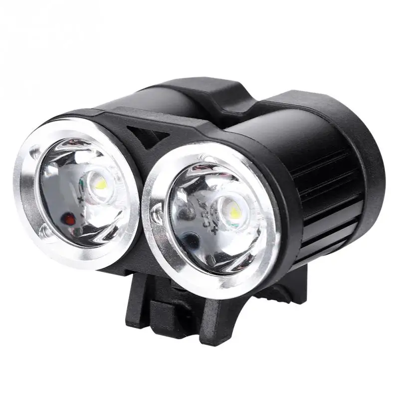 

Waterproof Road Bike Light LED Front Bicycle Headlight 2000Lm Safety Night Cycling Lamp+Rechargeable Battery Pack+Charger